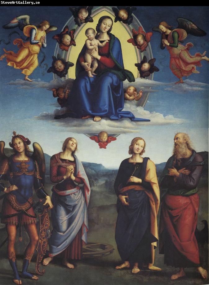 Pietro Perugino Vallombrosa Altarpiece